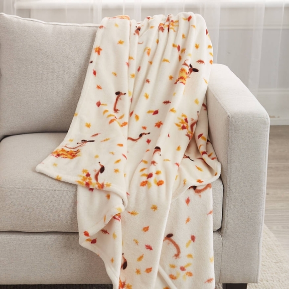 Fall  Plush Throw Blanket - Picture 1 of 2